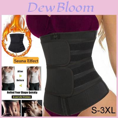 Women Waist Trainer Neoprene Belt Sauna Sweat Body Shaper Tummy Control Slimmer With Scientific Design And Back Support