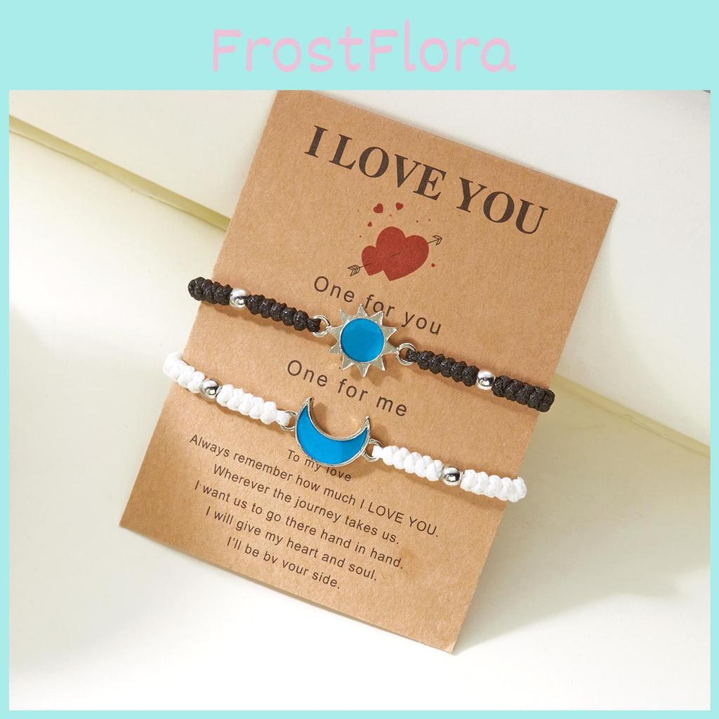Night Sky Friendship Bracelet With Geometric Alloy Design For Couples And Students