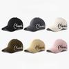 Embroidered Baseball Cap for Women In Spring and Summer Casual and Versatile Face Showing Small Sun Protection Hard Top Baseball Cap