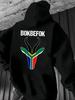 Hoodie - Black Casual Pullover with Bold Lettering
