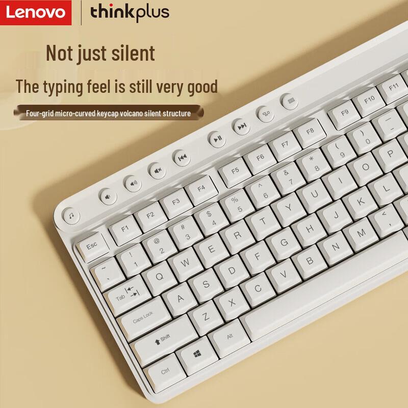 Lenovo Thinkplus Wireless Silent Full-size Keyboard