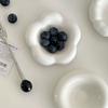 Nordic Flavor Ceramic Sauce Bowl Heart Flowers Shaped Snack Dip Cute Seasoning Plate  Snack Dip