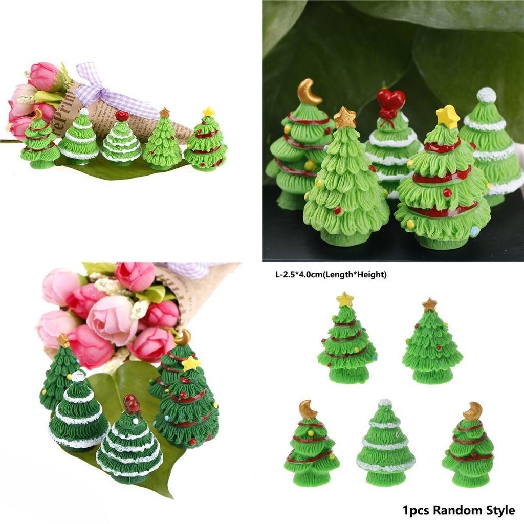 Charming Mini Christmas Tree Ornament For Unique Micro Landscape Decoration