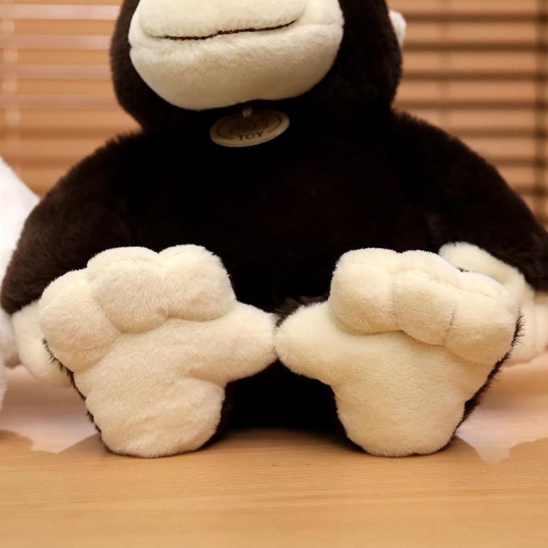 Vycpaná 30cm kreslená zvířátka uklidňující plyšová hračka Panda Bear Husky Lední medvěd Gorila Tučňák Dárek k narozeninám pro děti