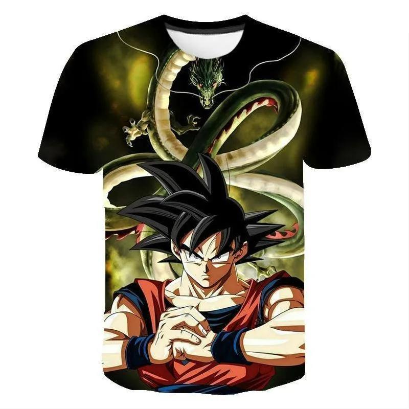 New Dragon Ball Super Goku Super Saiyan God Cosplay T-Shirt Men Women 3D Print Anime Graphic Tee Casual Short Sleeve Tops Fans