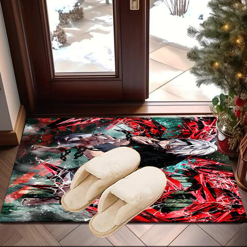 Tokyo anime Artwork Carpet, Chair Rug,Rug for Office Bedroom living rooms, Doormat decor Fan Gift Christmas Gift