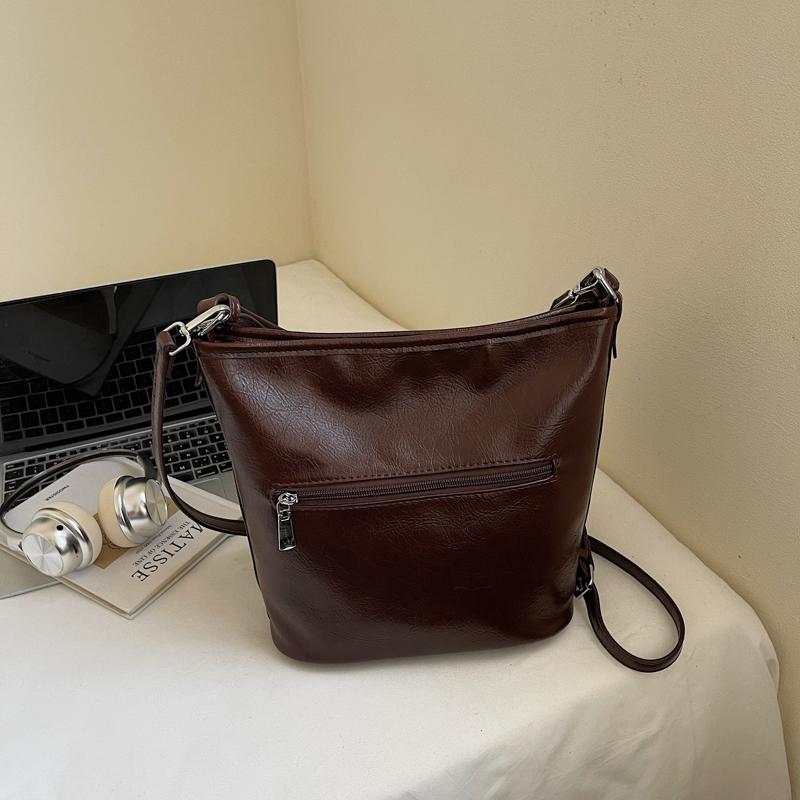 Velká Tote Taška Dámská Retro Dojíždějící Podpažní Taška Ramenní Crossbody Taška