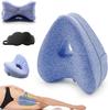 Revoget Alignment Pillows Relieve Hip Pain Sciatica Leg Alignment Pillow for Side Sleepers Sleep Pain-Free from Hip Back Aches