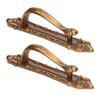 2 Set Sliding Barn Door Handles and Pulls Aluminum Alloy Bronze Pull Handle for Sliding Doors Gates