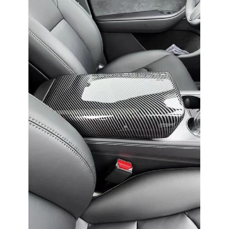 Car Accessories For Tesla Model 3 Y 2024 2025 Central Control Armrest Box Cover