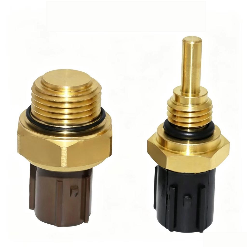Set of 2 Coolant Temp Sensor and Fan Switch 37870-PJ7-003 37760-P00-003 for Honda Accord Civic CR-V Odyssey Pilot S2000 CL NSX TL RL MDX Integra