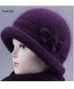 Women's Winter Wool Hat: Fashionable, Thick, Warm with Ear Protection for Middle-aged and Elderly