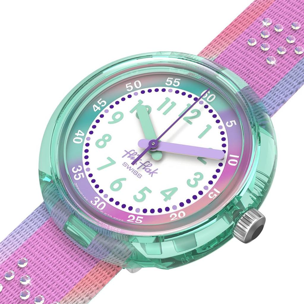 שעון יד FLIP IT FPNP183 ורוד [Flick Flack] לילדים ורוד! של בנות