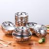Sweet Elegant Double-Layer Insulated Stainless Steel Bowl