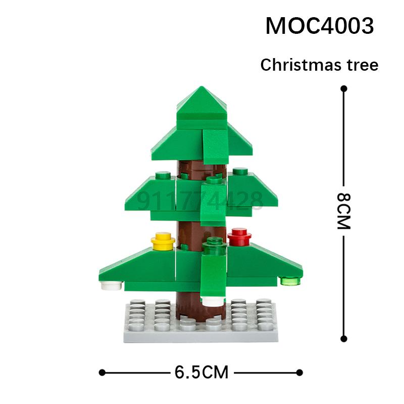 MOOXI Stadtfarm MOC Teile Figuren Bausteine Set Pflanze Baum Blatt Blume Gras Garten Modell Freunde Steine Spielzeug für Kinder