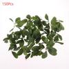 50/100/150Pcs Fake Rose Leaf Artificial Plants Diy Needlework Cake Wedding Bouquets Wreath Festival Decoration Home Room Scrapbo