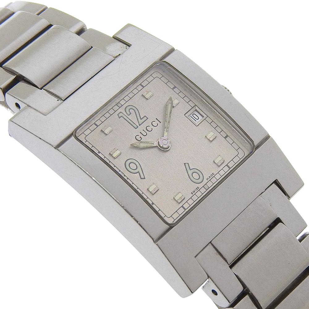 GUCCI Watches 7700L SilverDial Stainless Steel Quartz Analog display Women Used