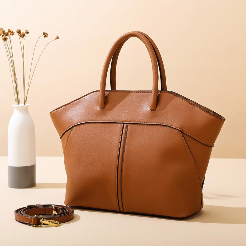 New tote bag soft leather high-end wing bag large-capacity handbag fashionable versatile tote bag