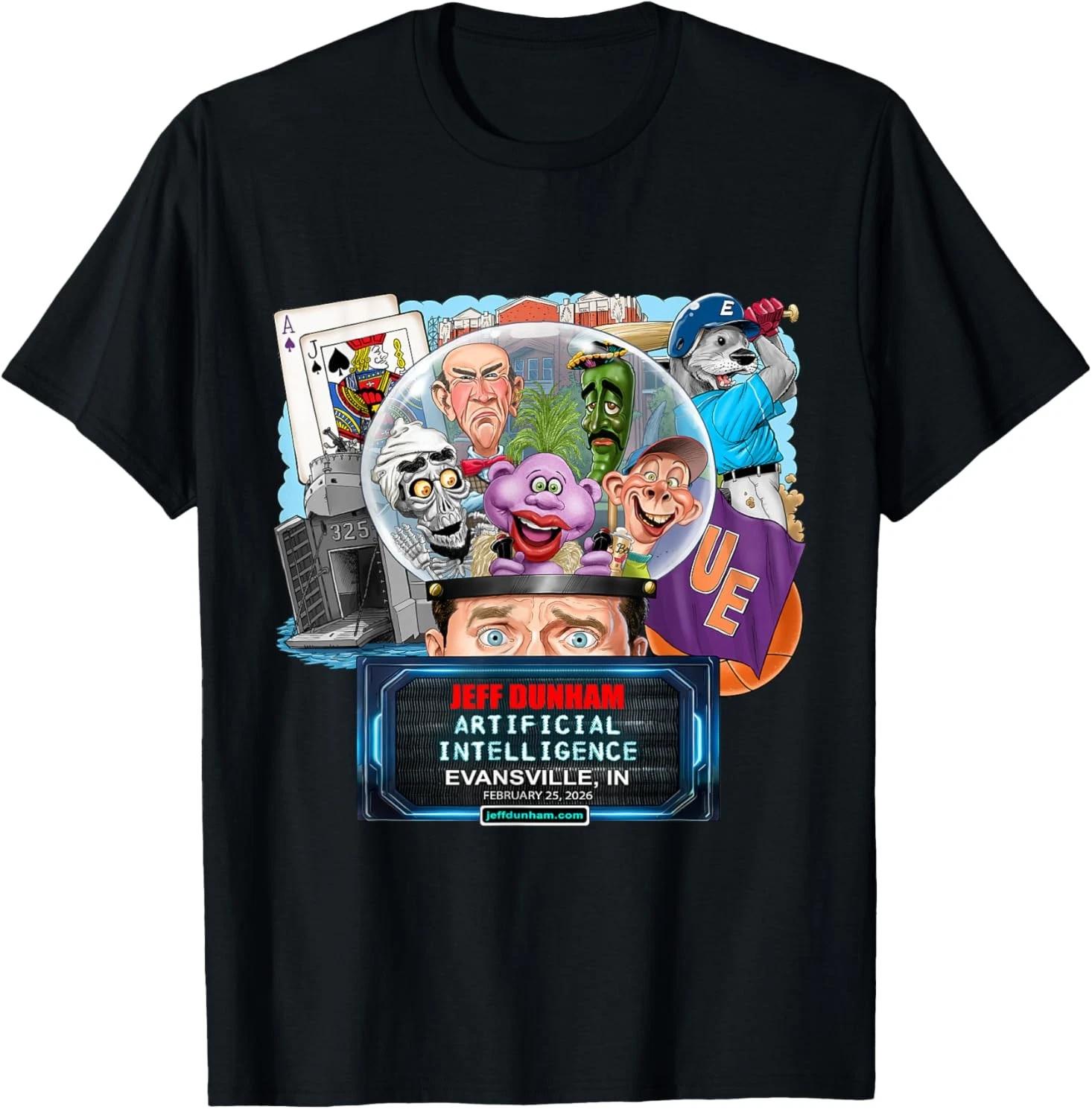 Jeff Dunham Evansville, in (2026) Adult T-Shirt XXL