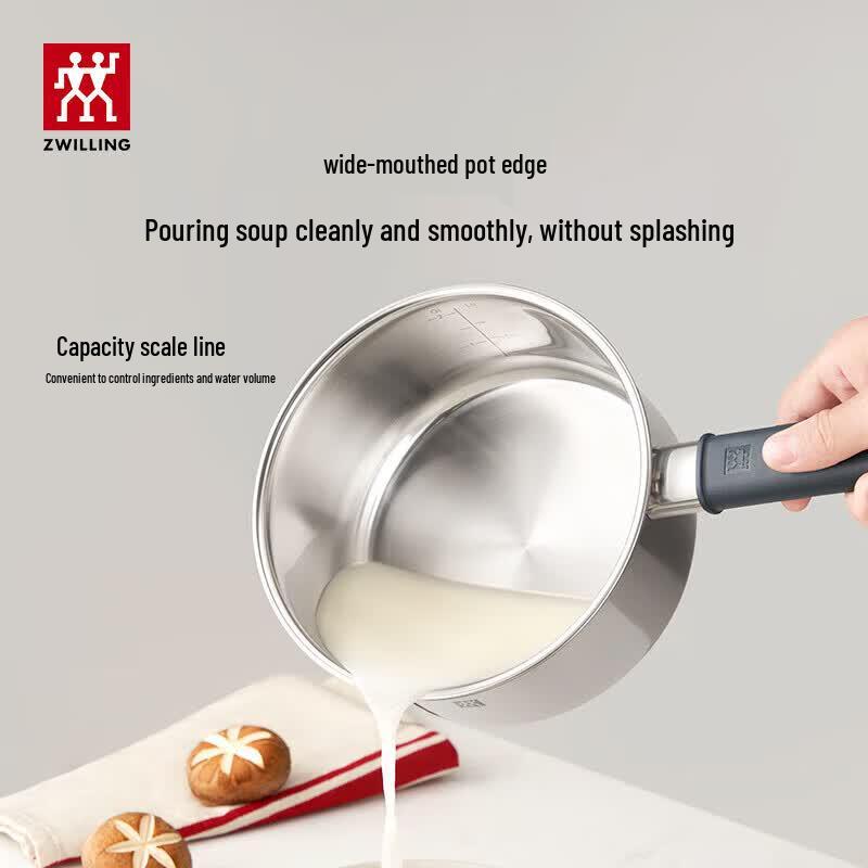 ZWILLING Lightweight Stainless Steel Saucepan