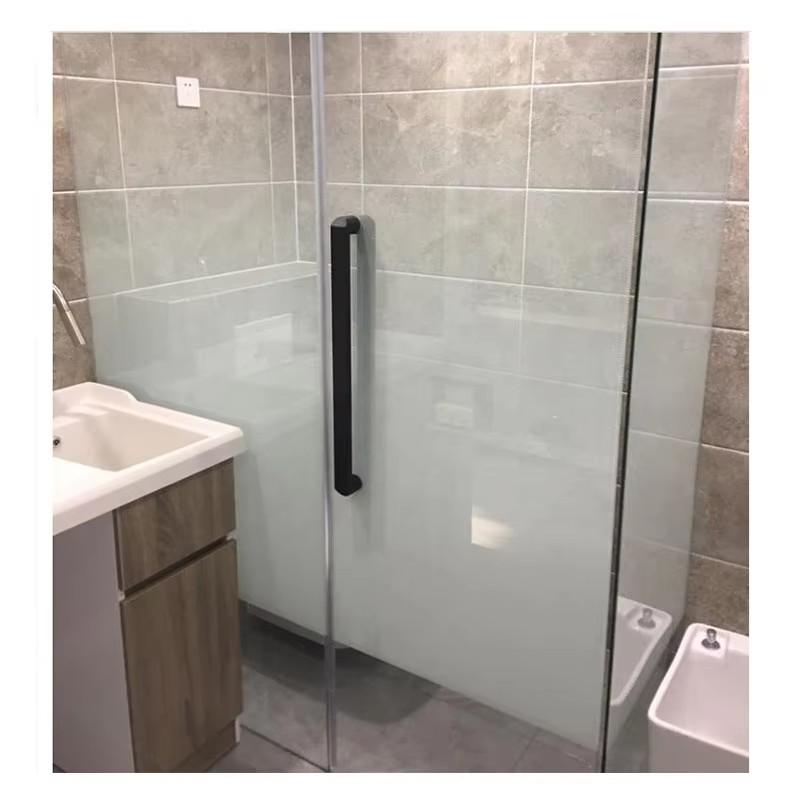 Self Adhesive White Fog Gradient Window Film Semi-Privacy Window Professional Decorative Glass Film for Home and Office