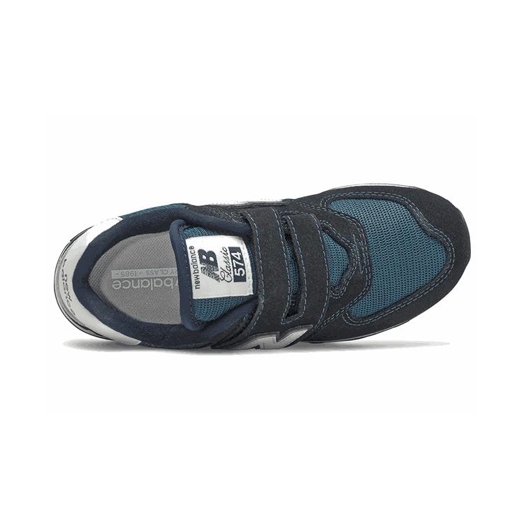 New Balance NB 574 Cushioning, Wear Resistant Low Top Kids' Running Shoes Black Blue Children Aged 3 7 Years Old PV574BD1