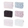 Portable Bow Makeup Bag Multifunctional Large Capacity Cosmetic Organizer Toiletry Handbag Women