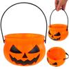Wiaderko Dynia Na Słodycze Cukierki Halloween Kubełek Dekoracja Z Rączką