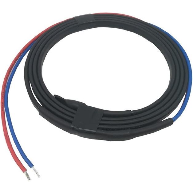 Protection Cable 12V Self-regulating Heating Cable, Cold Wire Connected, Can Use PE Insulation Low Voltage PTC Heater Earth Wire (Color : 12v 0.5m)