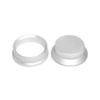 Metal Dosing Funnel Espresso Distributor Replacement,Coffee Cup for 54mm Portafilter , Argent