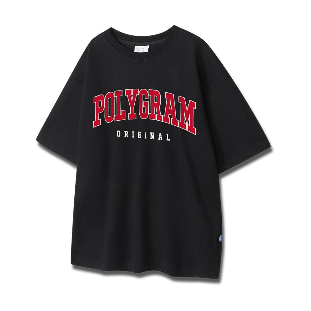 POLYGRAM Pgm Original Double-Sided Oversized Short Sleeve T-Shirt