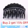Newest  Classical Hair Claws for Women Large Size Solid Plastic Crab for Hair Lobster Claw Design Hairpin Accessories