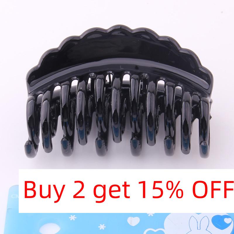 Newest  Classical Hair Claws for Women Large Size Solid Plastic Crab for Hair Lobster Claw Design Hairpin Accessories