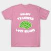 T Shirt Women Biology Teachers Love Brains Funny Halloween T Shi Harajuku Print Kawaii Tshirt Summer Short Sleeve Female T-Shirt Top Tee