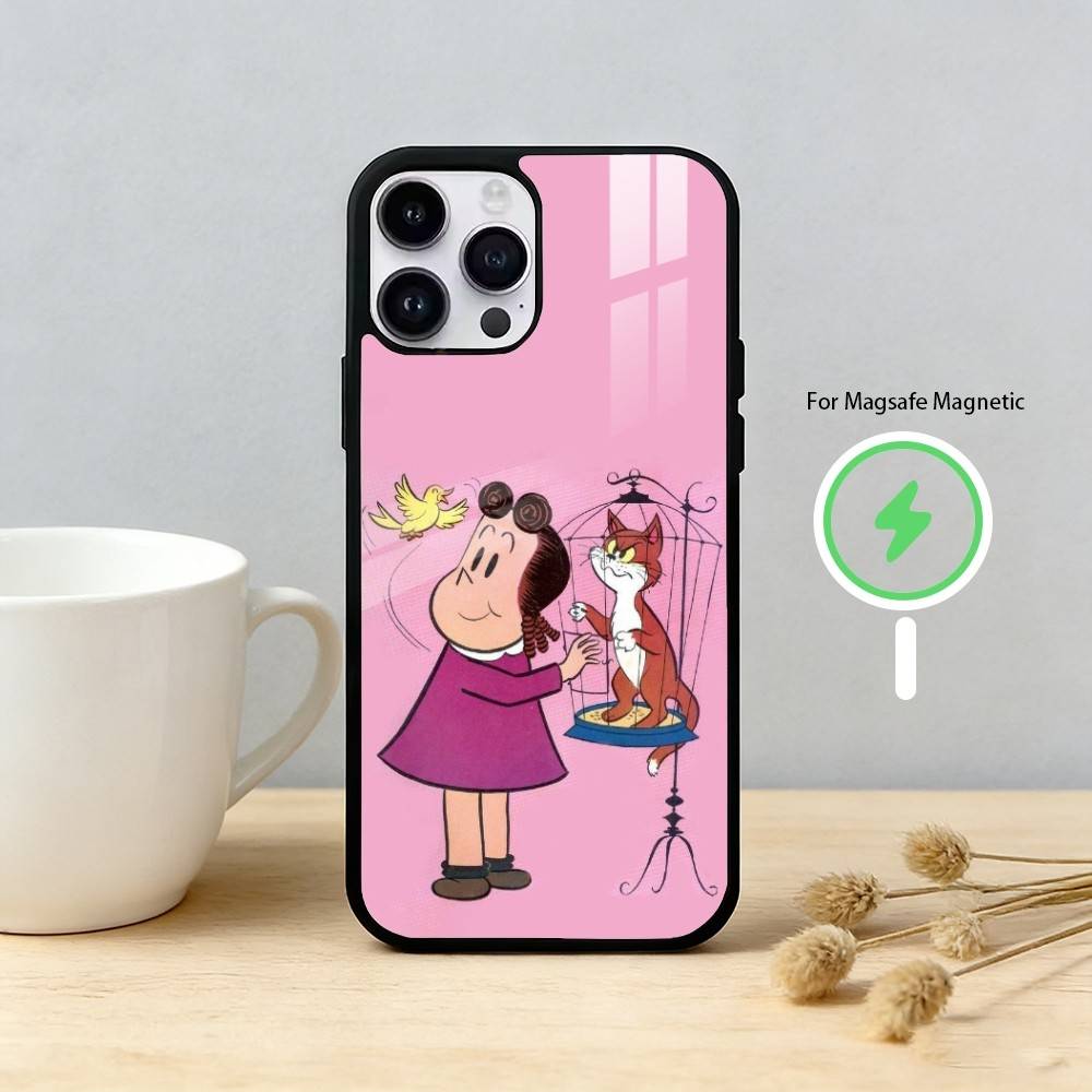 Cartoon The L-Little L-Lulu Show Phone Case For iPhone 17/16/15/14/13/12/Plus/Pro/Max for Magnetic Wireless Charging