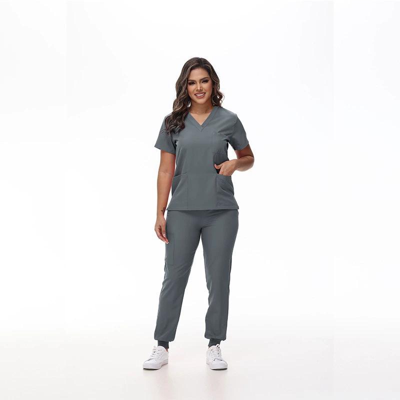 Beauty Salon Operating Room Doctors and Nurses Work Uniforms, Surgical Gowns, Quick-drying and Comfortable Stretch Hand-washing Gowns