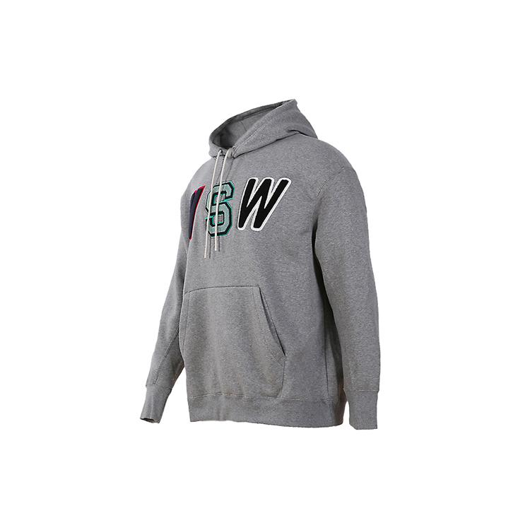 Толстовка Nike мужская серая с капюшоном умеренная regular 943574-091 XL