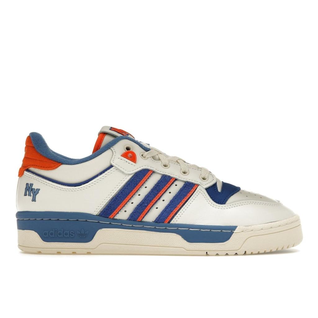 Adidas Rivalry Low 86 NYC - White Unisex Sneakers White-Tint Royal-Blue Orange ID4781