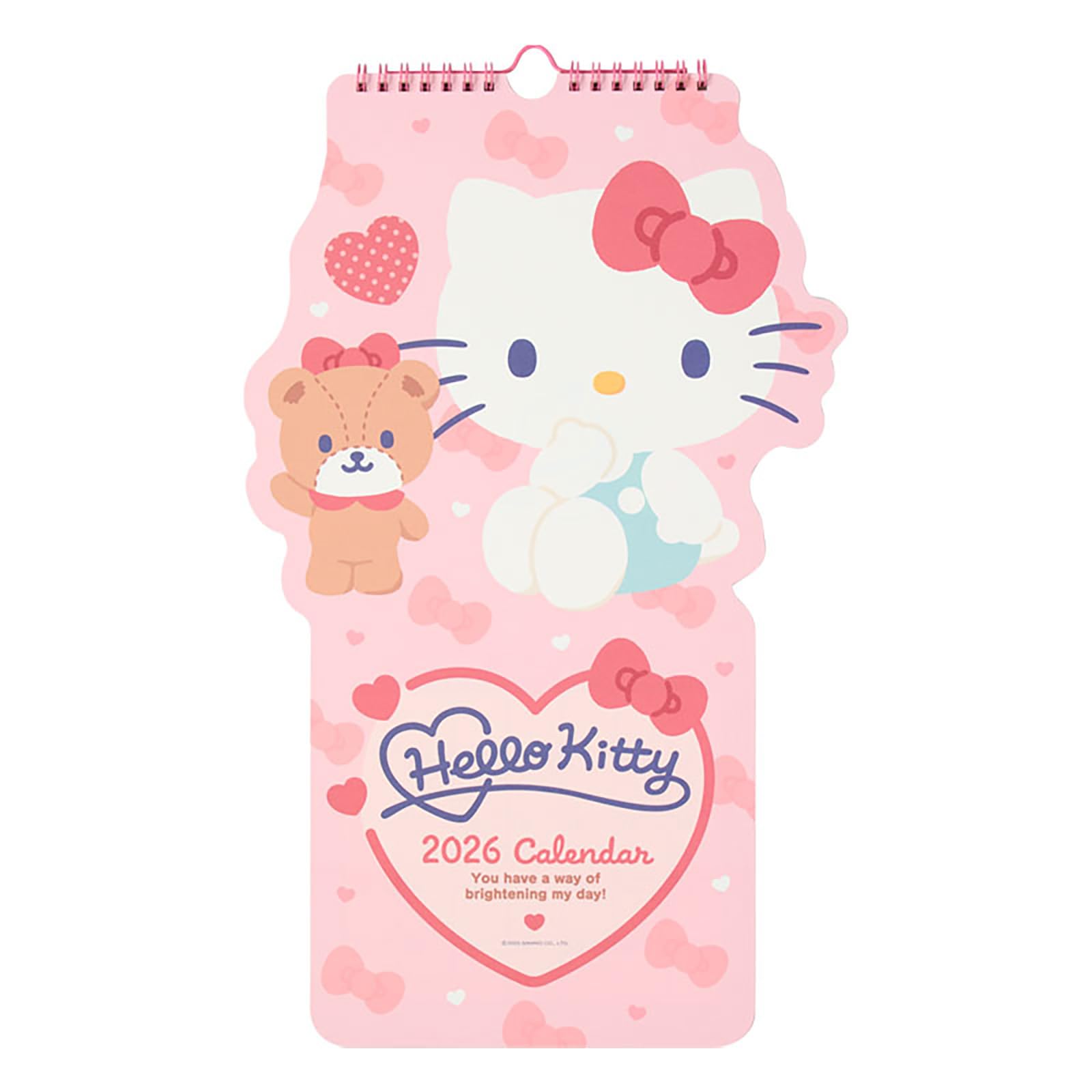 

Sanrio 2026 Hello Kitty Бумажный Настенный Настенный 622800 Вырезной Календарь, Календарь, Календарь,