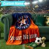 Custom Name Blanket Houston basketball Graffiti Art Blanket Bedding Blanket for Travel, Camping, Living Rooms, Offices, Sofas, Fan Christmas gift