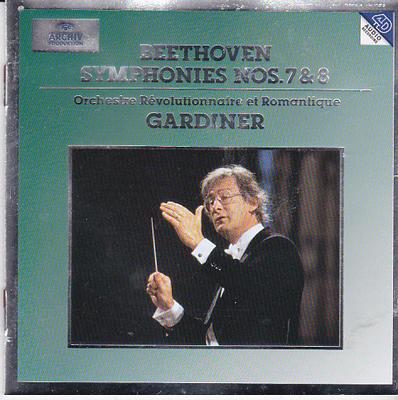 CD LUDWIG VAN BEETHOVEN - ORCHESTRE R? - Symphonies Nos. 7 & 8 4470632 Archiv Produkti 1994 Germany Classical Used