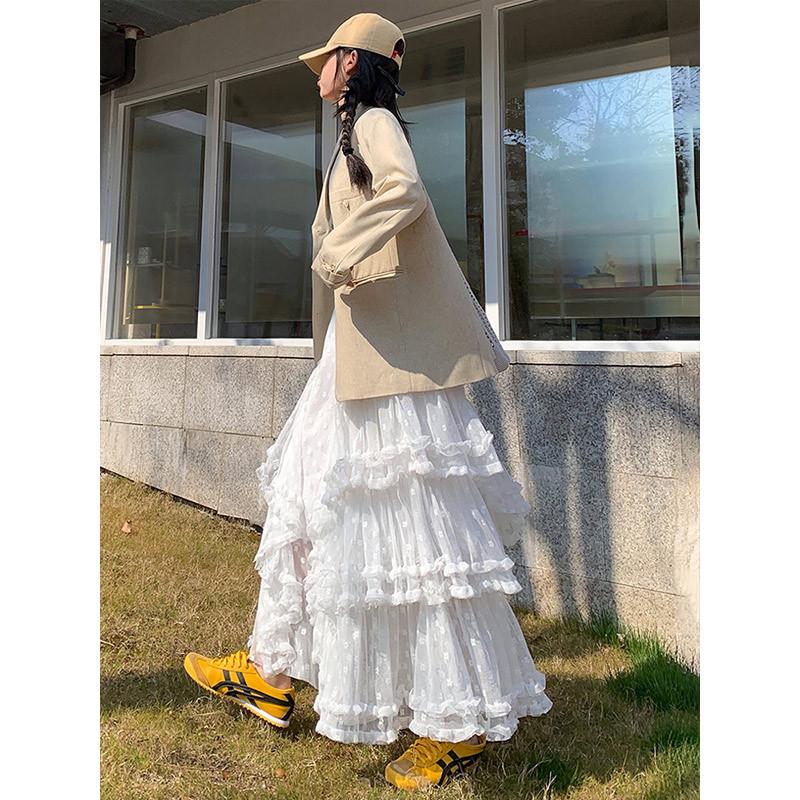 Women's High Waist Pleated Midi Skirt - 2025 Spring/Summer Collection