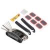 Bike Flat Tire Repair Tools Fold MultiFunction Hex Wrench Nut Tire Puncture Repair Set