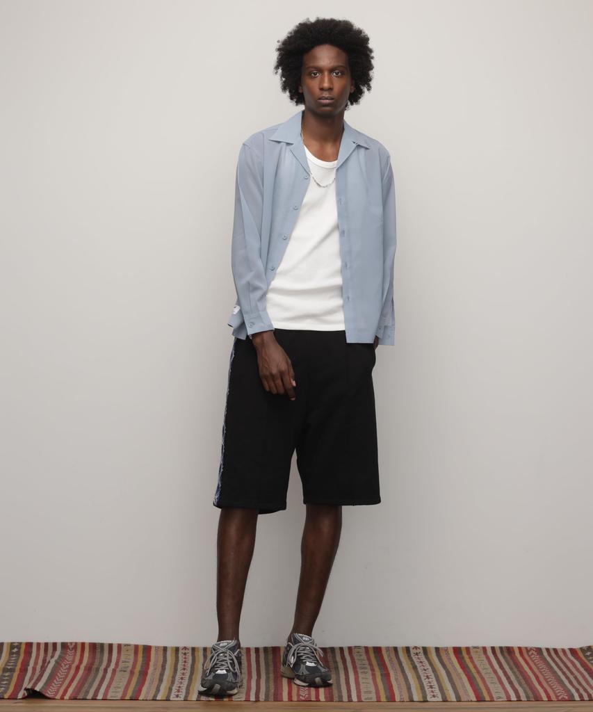 Schott BRAID SWEATSHORTS Men's M 010 Black 782-4113011