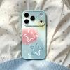 Geleidelijke verandering pentagram voor Apple 16/17PM valbestendige nieuwe 17/16PRO creatieve iPhone15 mobiele telefoonhoes