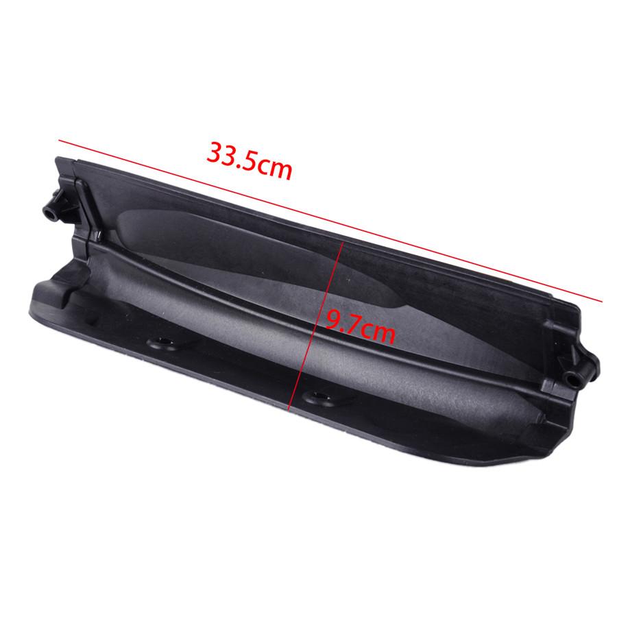 Bil 3x Motor Øvre Rom Skillevegg Panelsett Svart Plast for BMW X5 X6 E70 51717169419, 51717169420, 51717169421