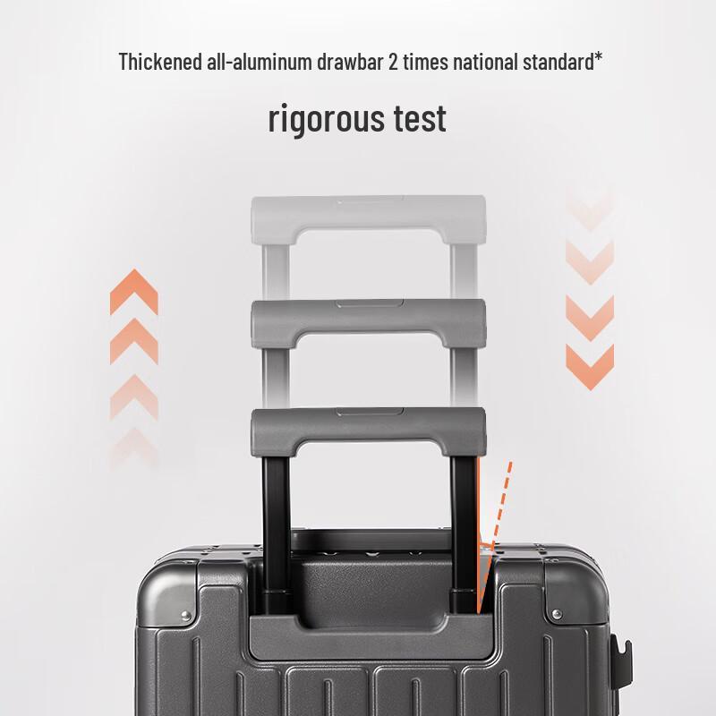 Jingdong Jingzao Rahmenlose Aluminium-Hartschalenkoffer