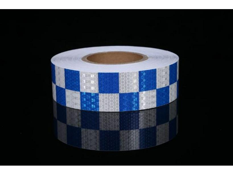 Reflective Safety Warning Tape 5cm X 3m for Trucks, Buses, and Cars