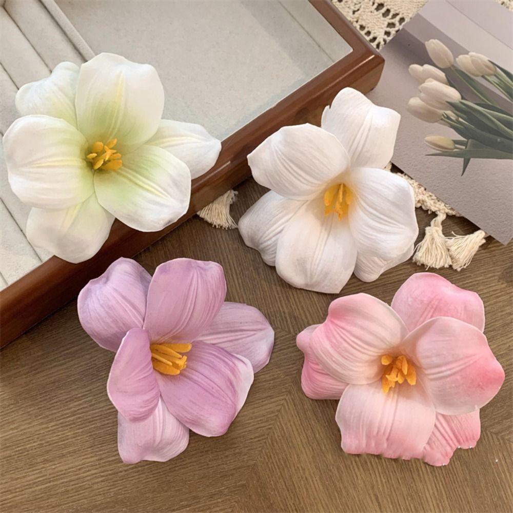 Korean Style Simulation Flower Hair Clip Bohemian Style Tulip Flower Hairpin Elegant   Holiday