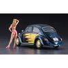 Hasegawa 1/24 Scale Volkswagen Beetle (1966) Car Look with Girls Figure Plastic Model SP445